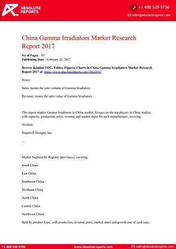 10623937-China-Gamma-Irradiators-Market-Research-Report-2017