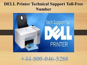 Dell Printer Support Phone Number UK +448000465288