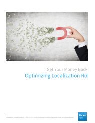 Get Your Money Back Optimizing Localization RoI