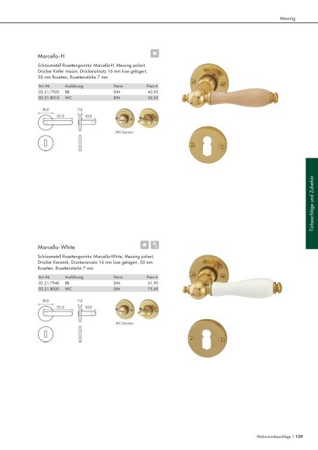 Schössmetall Gesamtkatalog Türbeschläge