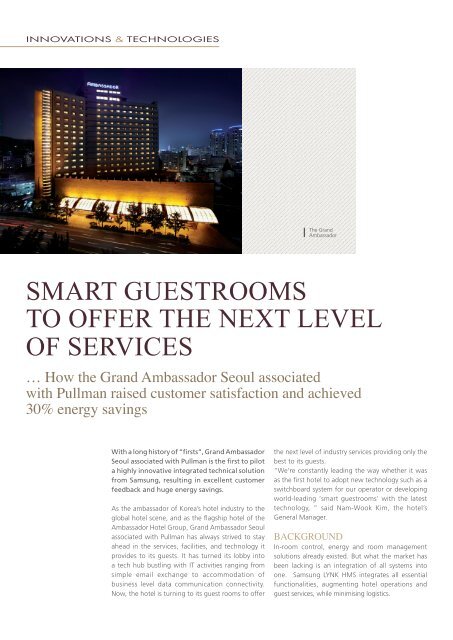 Hotel & Tourism SMARTreport #29