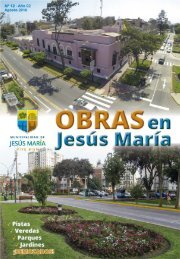 Obras en Jesús María