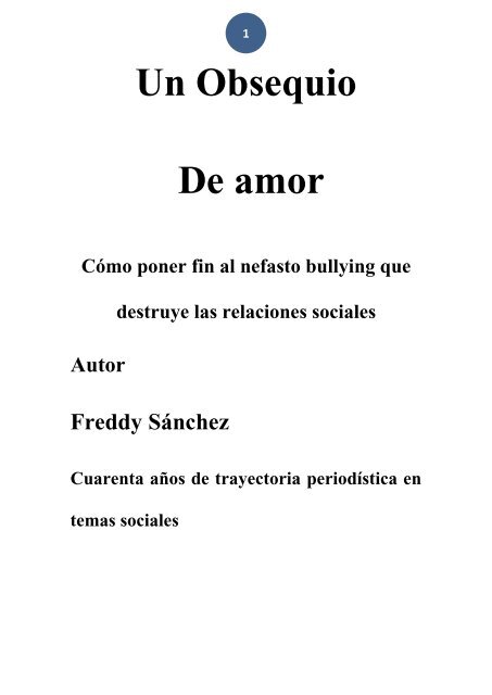 Un Obsequio de Amor Corrección Final