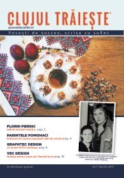 Povești de Suflet – Clujul Trăiește nr. 7 Aprilie 2017