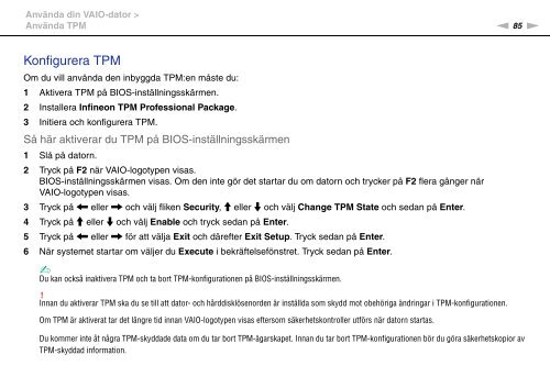 Sony VGN-Z51MG - VGN-Z51MG Mode d'emploi Su&eacute;dois