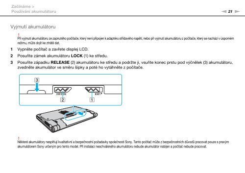 Sony VGN-Z51MG - VGN-Z51MG Mode d'emploi Tch&egrave;que