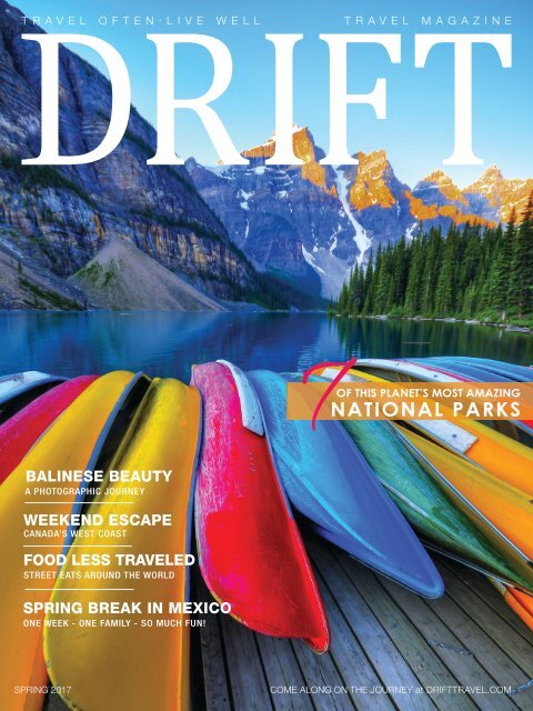 DRIFT Travel Spring 2017