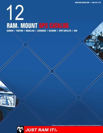 RAM® MOUNT GPS CATALOG - RAM Mounts