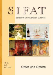 SIFAT - Zeitschrift für Universalen Sufismus - 2017 Heft 1 - April (Leseprobe)