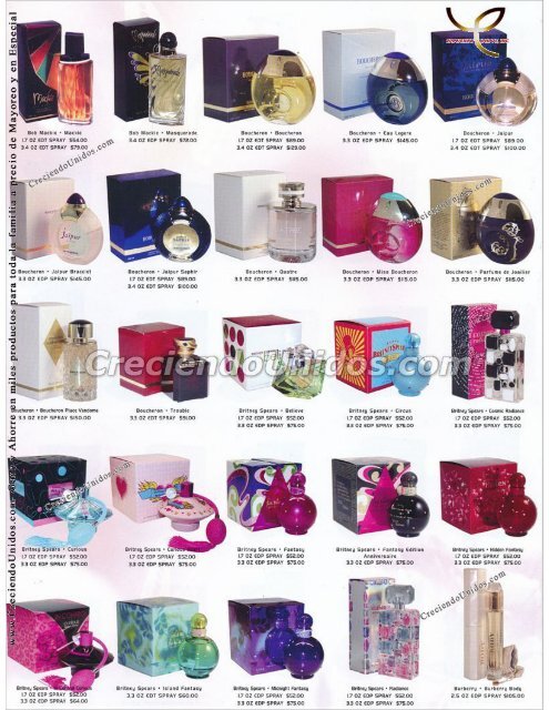 #469 Catalog of Perfums - Brand Name Perfume - Catalogo de Perfumes Originales