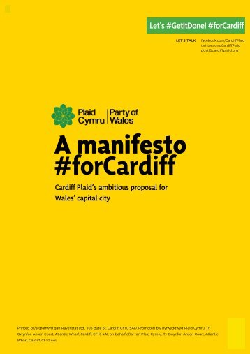 A manifesto #forCardiff