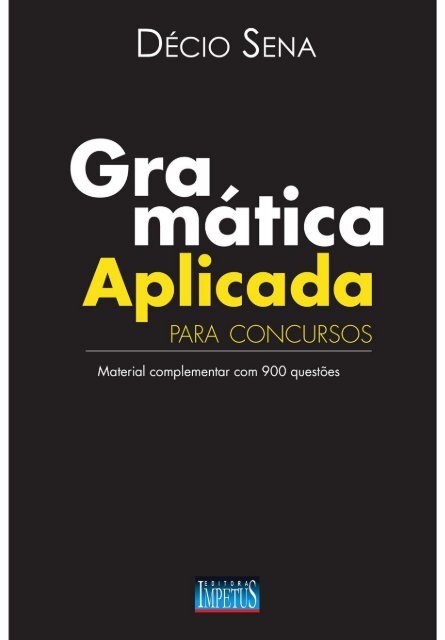 1º Exercícios de Sintaxe do verbo - Direito Civil II