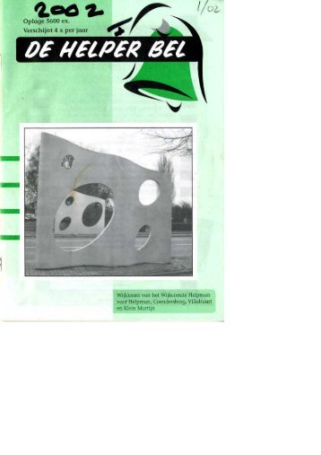 Helperbel 2002, nummer 1