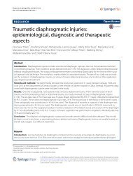 traumatic diaph rupture diagn treat