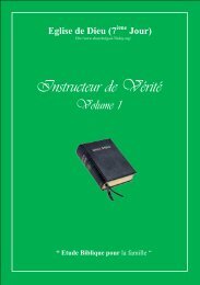 l'instructeur de la vérité - Vol I - Format A5