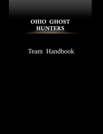 OGH Team Handbook