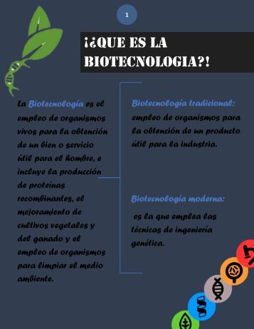 revista biotecnologia