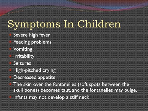 Bacterial Meningitis