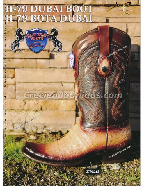 #584 Catálogo Wild West Boots – Botas, Sombreros y Accesorios Vaqueros