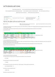 Tách Họ, Tên đệm và Tên từ chuỗi Họ và tên _ Excel Vietnam