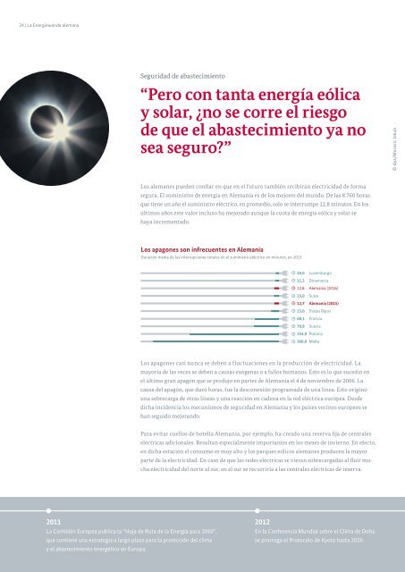 La transición energética en Alemania