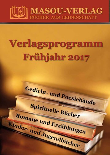 Verlagsprogramm Frühjahr 2017