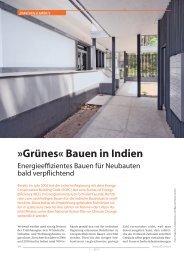 Grünes« Bauen in Indien - DGI Bauwerk