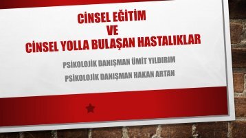 CİNSEL EĞİTİM