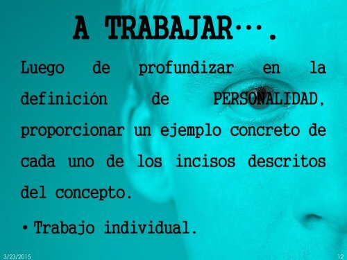 Personalidad #1