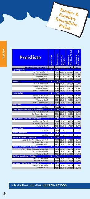 Info-Hotline UBB-BUS 03 83 78 - UBB Usedomer Bäderbahn GmbH