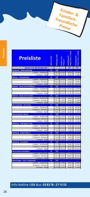 Info-Hotline UBB-BUS 03 83 78 - UBB Usedomer Bäderbahn GmbH