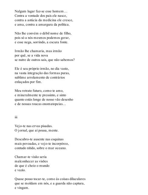 Claro Enigma - Carlos Drummond de Andrade