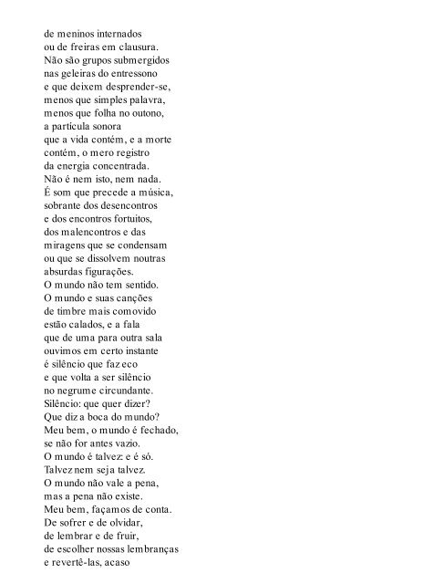 Claro Enigma - Carlos Drummond de Andrade