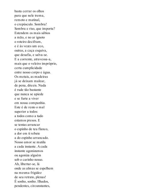 Claro Enigma - Carlos Drummond de Andrade