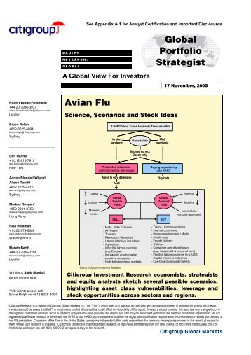 Avian Flu - Center for Strategic and International Studies