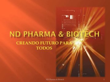 ND PHARMA & BIOTECH - INTABIOTECH