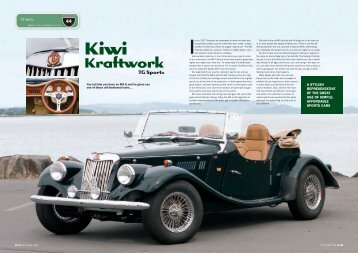 Kiwi TG Sports Kraftwork - MGTF Kit Cars