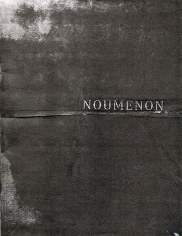NOUMENON / Mert Yavaşca