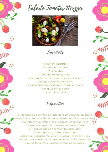 TOP 10 Salades de printemps