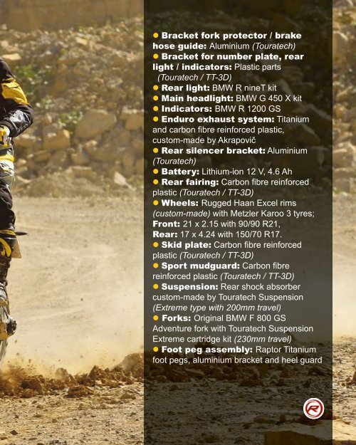 RUST magazine: Touratech BMW R1200GS Rambler Special