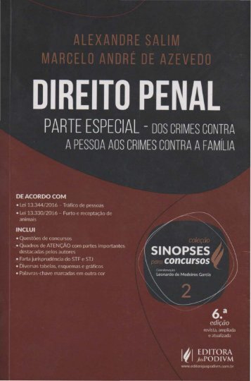 Sinopse nº 02 - Direito Penal - Parte Especial - 2017