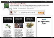 marijuana news articles