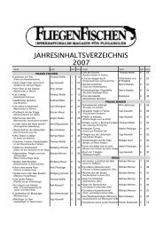 Jahresinhalt 2007:Jahresinhalt 2007 - Fliegenfischen