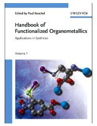 Handbook of Functionalized Organometallics Applications in S