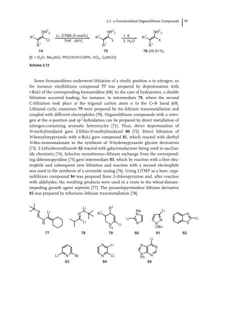 Handbook of Functionalized Organometallics Applications in S