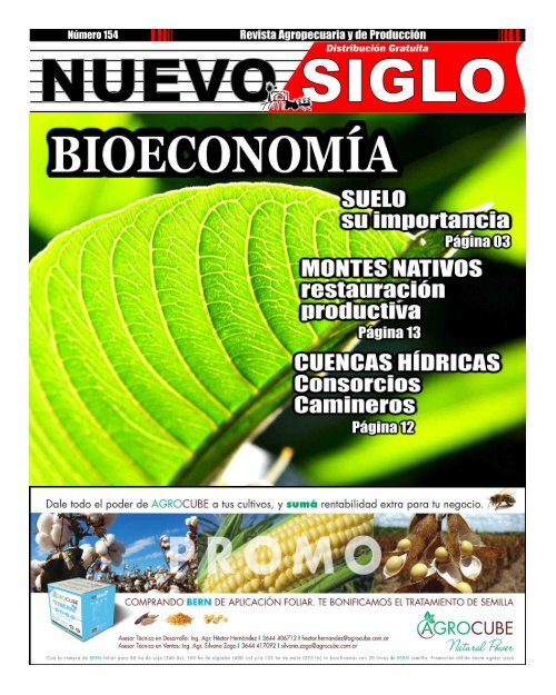 Revista Agropecuaria Nuevo Siglo Número 154 - ABRIL 2017