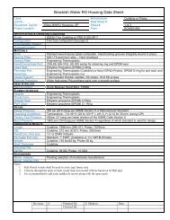 SP RO Housing Datasheets