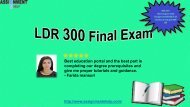 LDR 300 Final Exam|30 Questions And Answers free|UOP