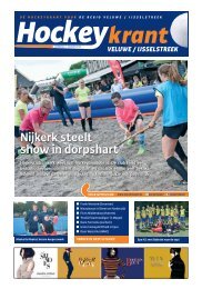 Hockeykrant Veluwe IJsselstreek najaar 2016