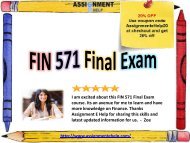 FIN 571 final exam - 57 Questions | Free Answers | Corporate Finance | Phoenix